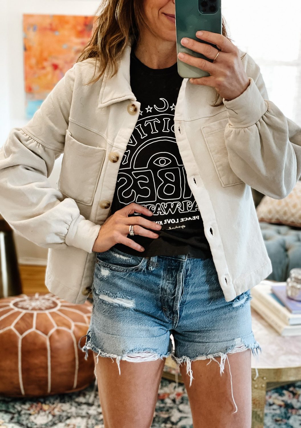 Mon short en jean préféré
